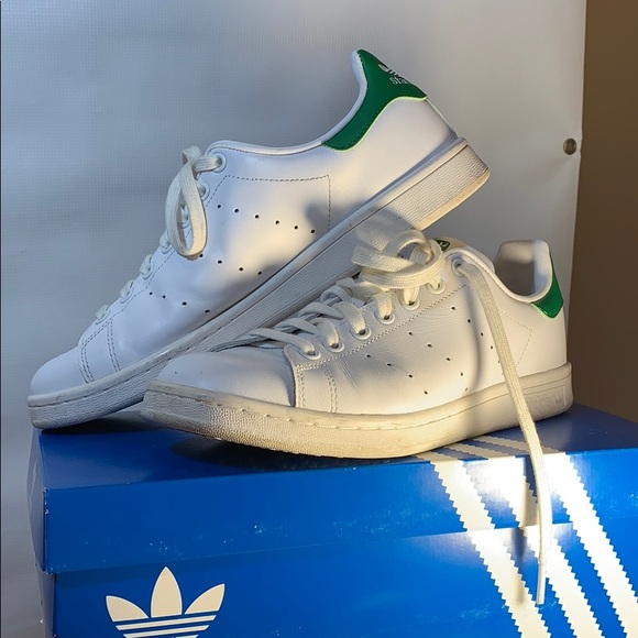 adidas Other - Adidas Stan Smiths Classic Green White Sneakers